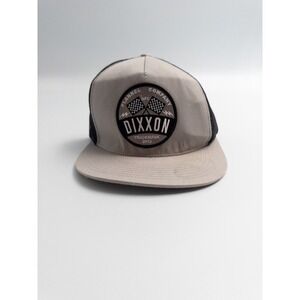 Dixxon Trucker Hat Snap Back Gray Mesh Back‎ One Size Adjustable